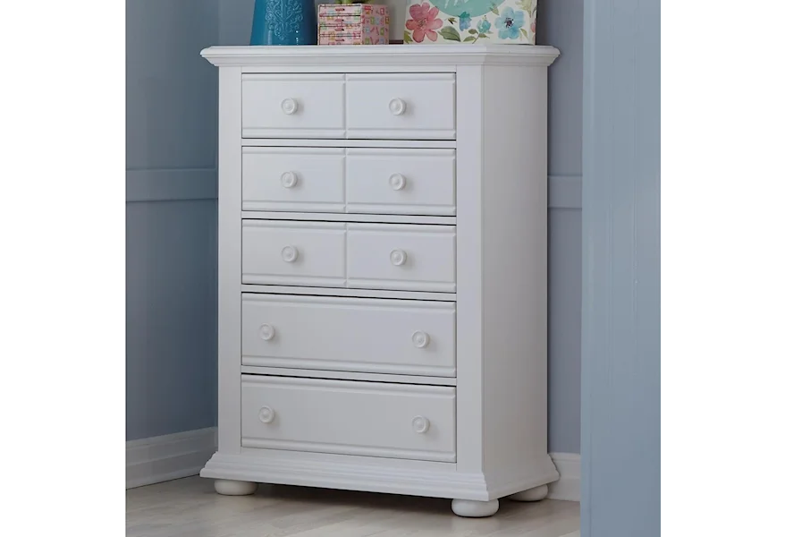 Summer House 5 Drawer Chest by Liberty Furniture at Esprit Decor Home Furnishings